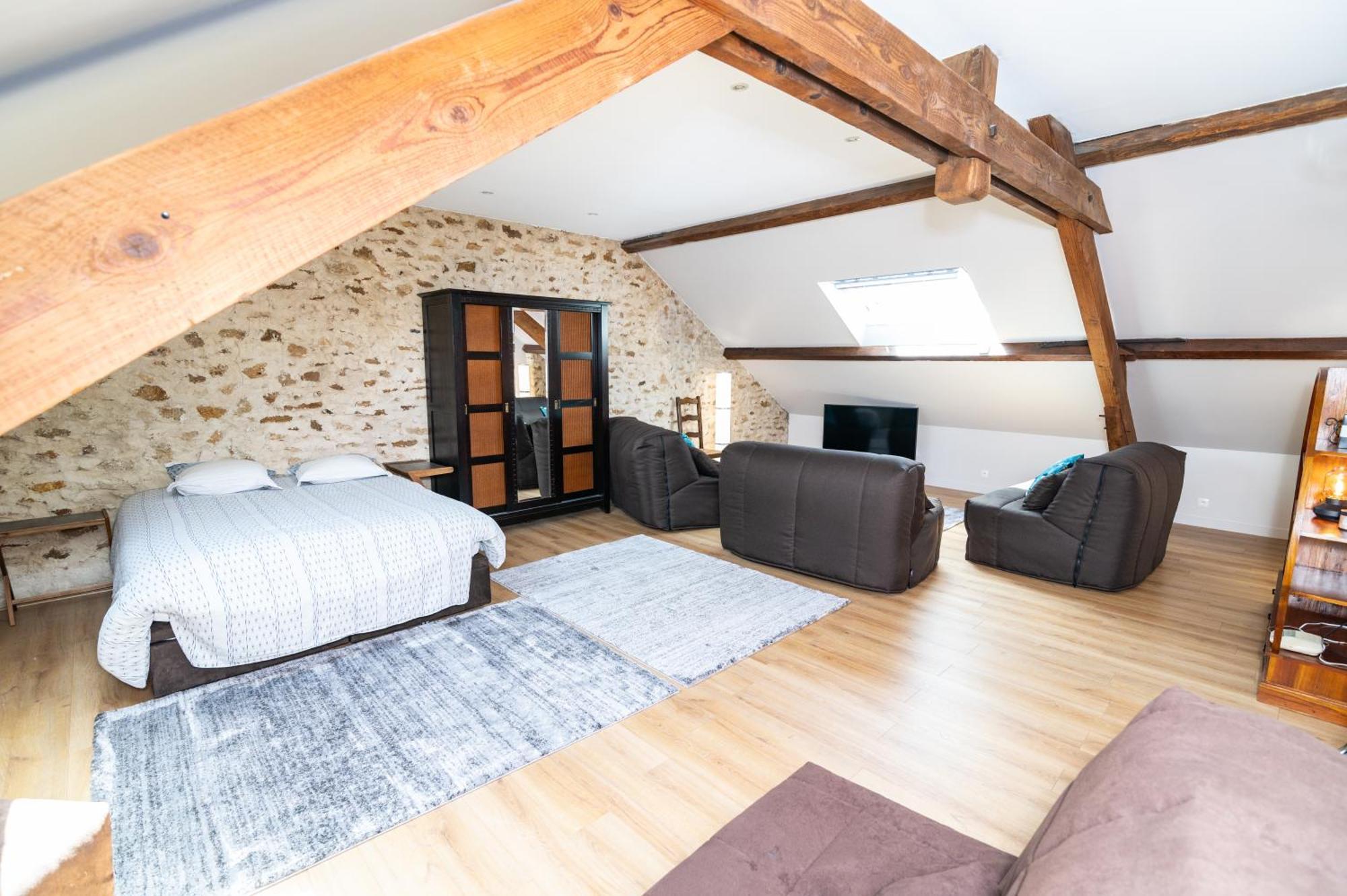 Bed and Breakfast Ferme d'Auxonnettes à Saint-Fargeau-Ponthierry Extérieur photo